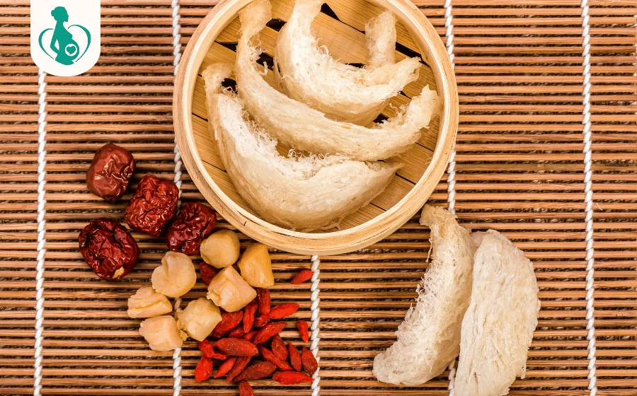 Bầu 3 tháng đầu ăn yến được không