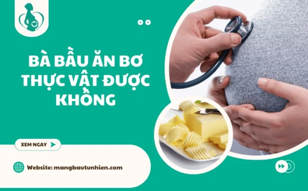 Bà bầu ăn bơ thực vật được không