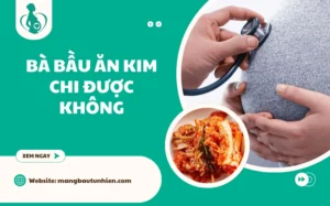 Bà bầu ăn kim chi được không? Giải đáp A-Z & lưu ý vàng
