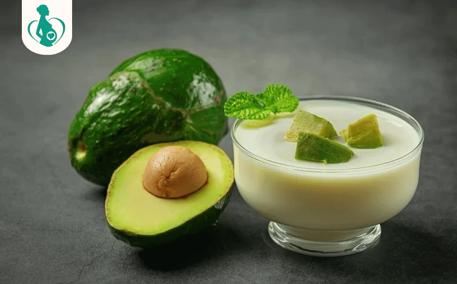 Bầu ăn bơ với sữa Ông Thọ được không