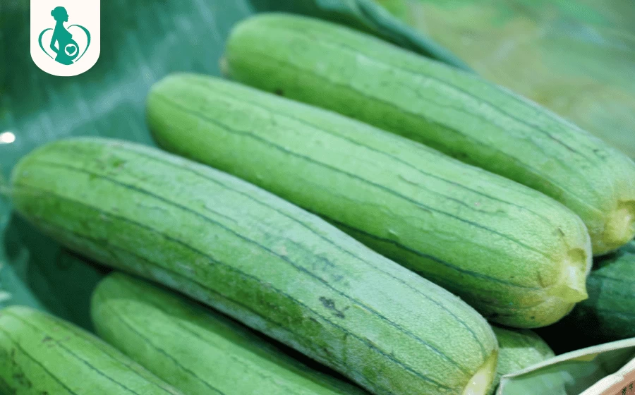 Bầu 3 tháng đầu ăn mướp được không