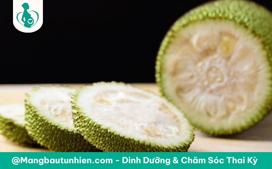 Bầu 3 tháng đầu ăn mít non được không